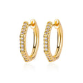 Golden Spark Hoops Earring