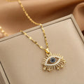 Nazar Aura Evil Eye Pendant Necklace